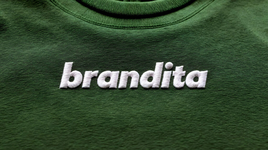 Brandita- Broderie 3D