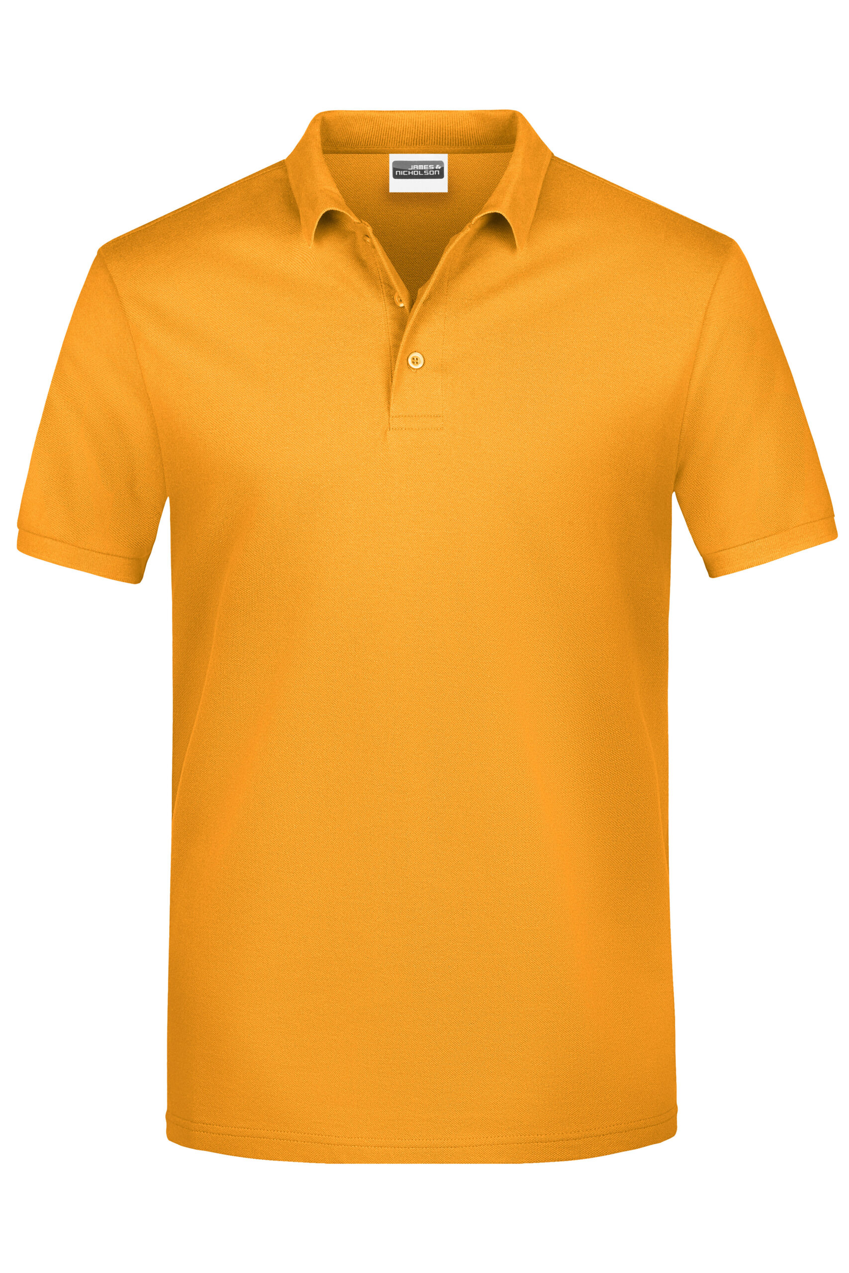 Tricou POLO Basic- gold yellow