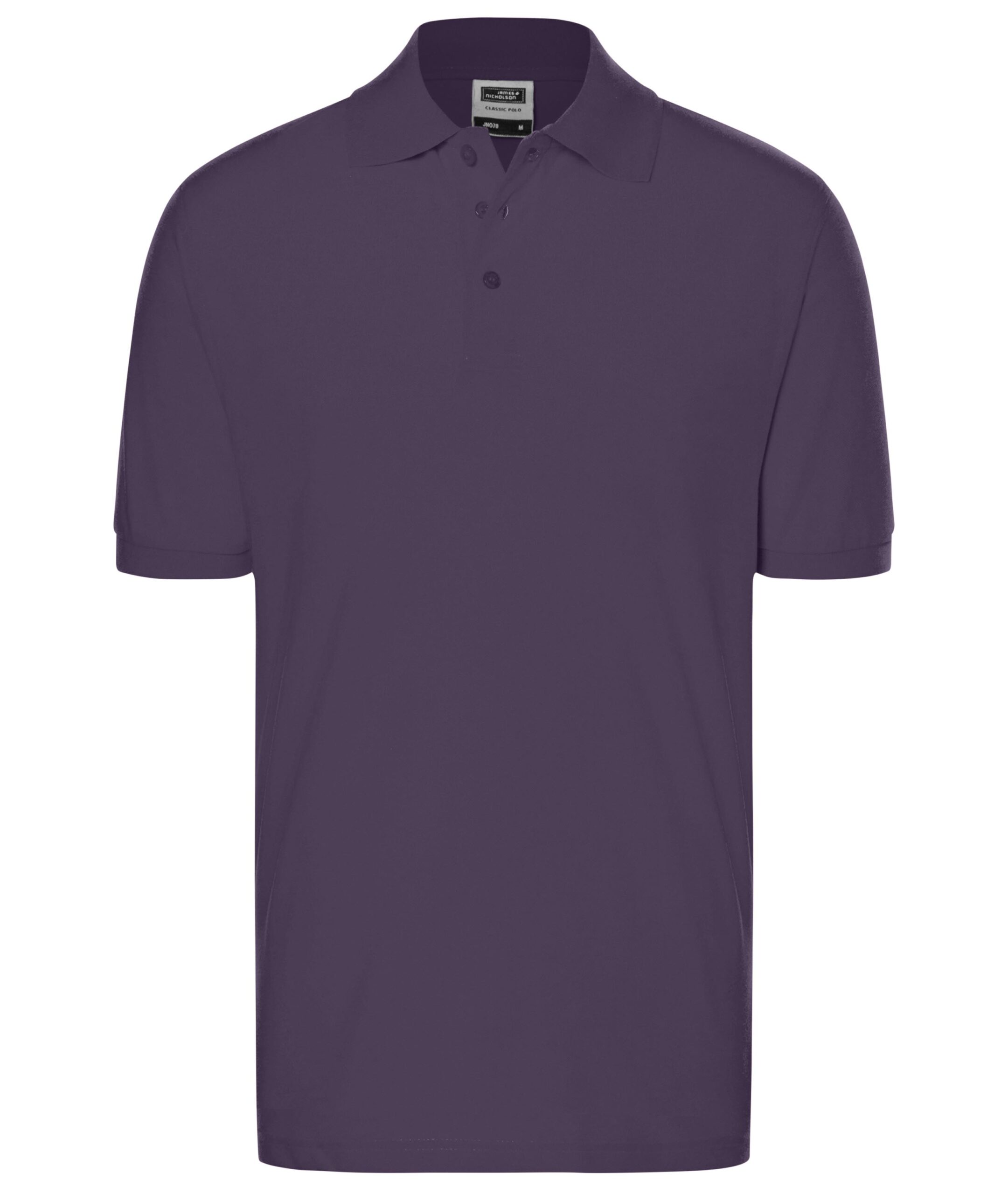 Tricou POLO Standard- aubergine