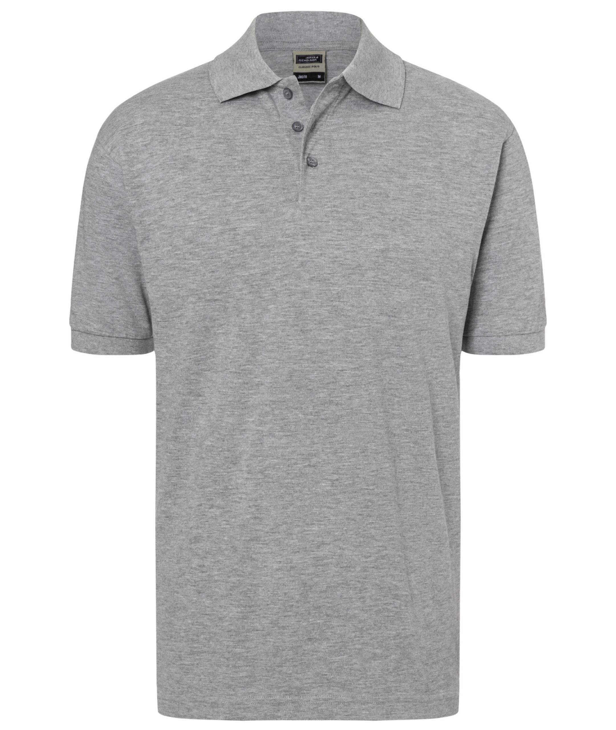 Tricou POLO Standard- grey heather