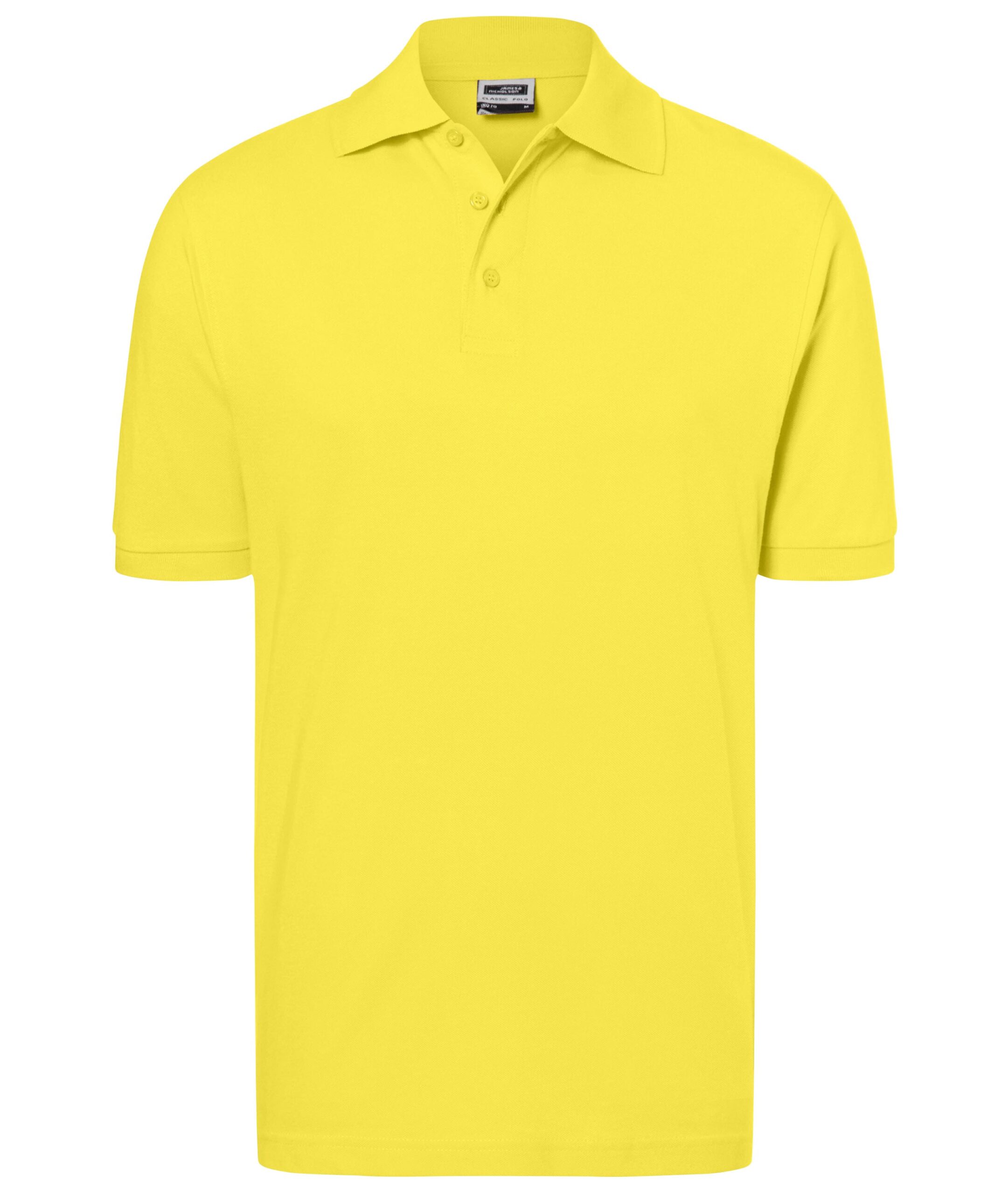 Tricou POLO Standard- yellow