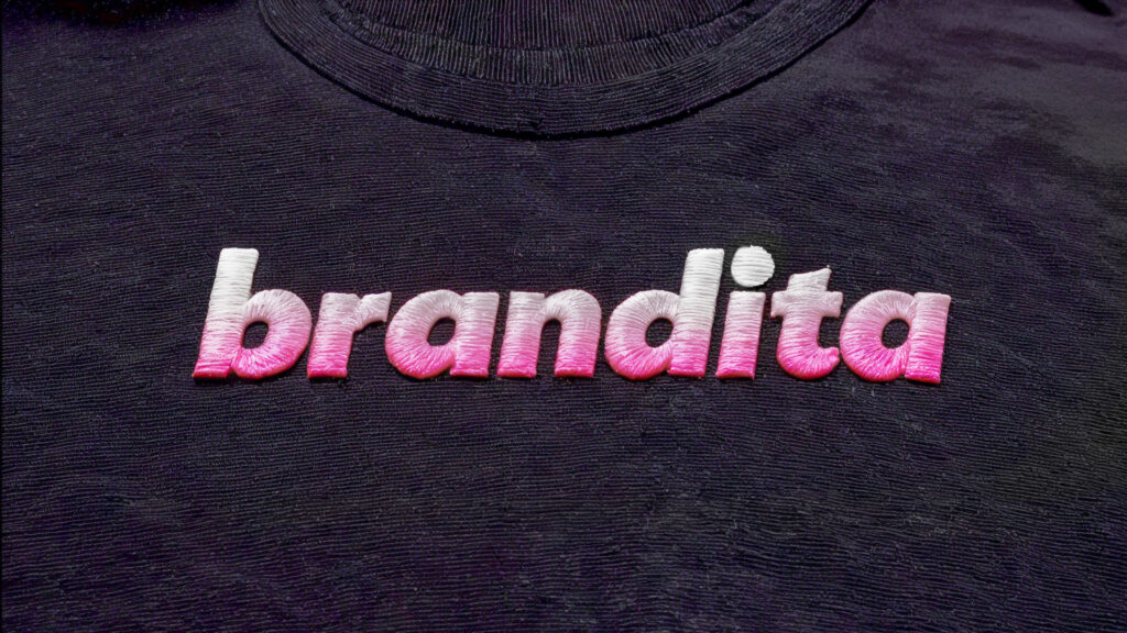 Brandita- Broderie in degrade