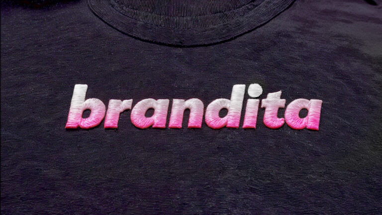 Brandita- Broderie in degrade